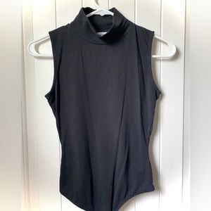 Wearing Your Heart on Your Sleeve bodysuit — mock neck collar